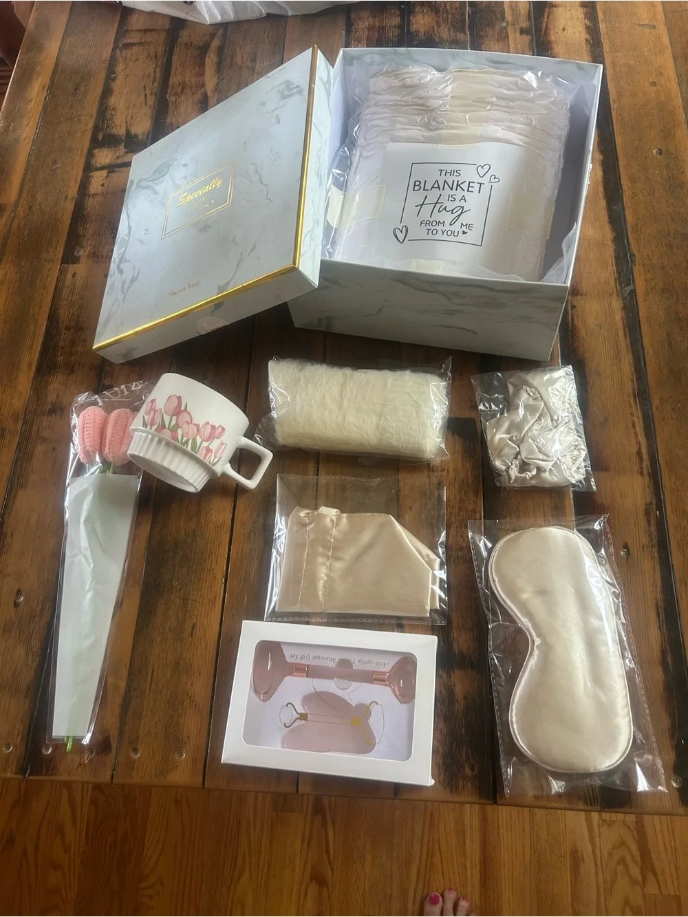 Sweet Love Women’s Bath & Body Gift Set — Pink Tulip. NWOT.